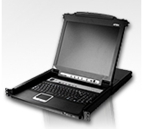 Квм консоль ATEN 19" 8-Port PS/2-USB VGA Single Rail LCD KVM Switch (CL5708N-ATA-RG) Квм консоль ATEN 19" 8-Port PS/2-USB VGA Single Rail LCD KVM Switch (CL5708N-ATA-RG)