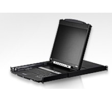 Квм консоль ATEN 19" 16-Port PS/2-USB VGA Dual Rail LCD KVM Switch (CL5816N-ATA-RG)