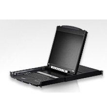 Квм консоль ATEN 19" 16-Port PS/2-USB VGA Dual Rail LCD KVM Switch (CL5816N-ATA-RG)