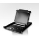 Квм консоль ATEN 17" 16-Port PS/2-USB VGA Single Rail LCD KVM Switch (CL5716M-ATA-RG)