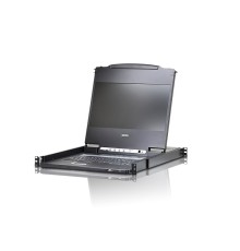 Квм консоль ATEN 17.3" Single Rail LCD Console (USB, HDMI / DVI / VGA, 1920x1080) (CL6700MW-ATA-RG)