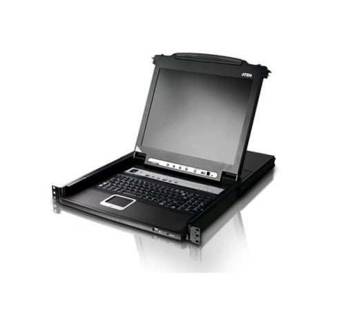 Квм консоль ATEN 17" 1-Local/Remote Share Access 16-Port Multi-Interface Cat 5 Dual Rail LCD KVM over IP switch (KL1516AIM-AXA-RG) Квм консоль ATEN 17" 1-Local/Remote Share Access 16-Port Multi-Interface Cat 5 Dual Rail LCD KVM over IP switch (KL1516AIM-AXA-RG)