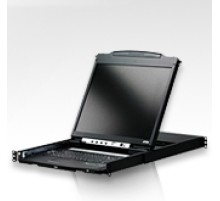 Квм консоль ATEN 19" Dual Rail LCD Console (PS/2-USB, VGA) (CL5800N-ATA-RG)