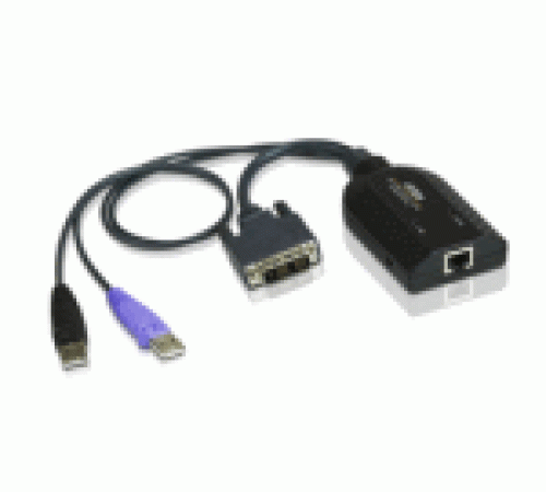 Кабель адаптер ATEN USB DVI Virtual Media KVM Adapter with Smart Card Support (KA7166-AX) Кабель адаптер ATEN USB DVI Virtual Media KVM Adapter with Smart Card Support (KA7166-AX)