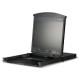 Квм консоль ATEN 17" 1-Local/Remote Share Access 8-Port Multi-Interface Cat 5 Dual Rail LCD KVM over IP switch (KL1508AIM-AXA-RG)