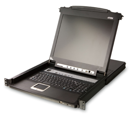Квм консоль ATEN 17" 8-Port PS/2-USB VGA Single Rail LCD KVM Switch (CL5708M-ATA-RG) Квм консоль ATEN 17" 8-Port PS/2-USB VGA Single Rail LCD KVM Switch (CL5708M-ATA-RG)