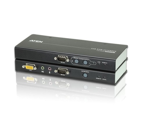 Квм удлинитель ATEN USB VGA/Audio Cat 5 KVM Extender (1280 x 1024@200m) (CE750A-AT-G) Квм удлинитель ATEN USB VGA/Audio Cat 5 KVM Extender (1280 x 1024@200m) (CE750A-AT-G)