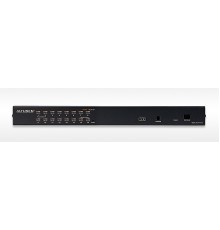Переключатель электронный ATEN 16-Port Multi-Interface Cat 5 KVM Switch (KH1516A-AX-G)