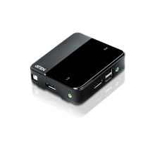 Квм переключатель ATEN 2-Port USB DisplayPort/Audio KVM Switch (4K Supported and Cables included) (CS782DP-AT)