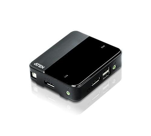 Квм переключатель ATEN 2-Port USB DisplayPort/Audio KVM Switch (4K Supported and Cables included) (CS782DP-AT) Квм переключатель ATEN 2-Port USB DisplayPort/Audio KVM Switch (4K Supported and Cables included) (CS782DP-AT)