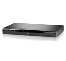 Квм переключатель ATEN 8 Port KVM over IP switch: 1 Local / 1 Remote, VGA, USB, PS/2 (1920 x 1200) (KN1108VA-AX-G)