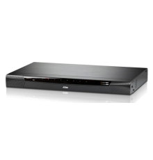 Квм переключатель ATEN 8 Port KVM over IP switch: 1 Local / 1 Remote, VGA, USB, PS/2 (1920 x 1200) (KN1108VA-AX-G)