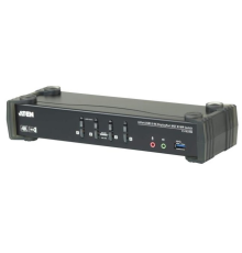 Квм переключатель ATEN 4P USB 3 4K DisplayPort MST KVMP Switch (CS1924M-AT-G)