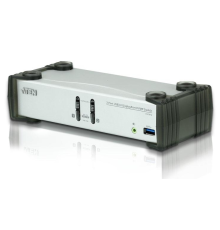 Квм переключатель ATEN 2-Port USB 3.0 DisplayPort KVMP™ Switch (Cables included) (CS1912-AT-G)