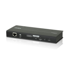 Квм переключатель ATEN 1-Local/Remote Share Access Single Port VGA KVM over IP Switch (1920 x 1200) (CN8000A-AT-G)