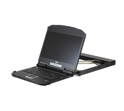 Квм консоль ATEN 18.5" Ultra Short Depth Dual Rail WideScreen LCD Console (USB, HDMI / DVI / VGA, 1920x1080) (CL3800NW-ATA-RG) Квм консоль ATEN 18.5" Ultra Short Depth Dual Rail WideScreen LCD Console (USB, HDMI / DVI / VGA, 1920x1080) (CL3800NW-ATA-RG)