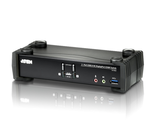Квм переключатель ATEN 2-Port USB 3.0 4K DisplayPort KVMP™ Switch (Cables included) (CS1922-AT-G) Квм переключатель ATEN 2-Port USB 3.0 4K DisplayPort KVMP™ Switch (Cables included) (CS1922-AT-G)