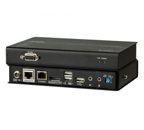 Удлинитель ATEN USB DisplayPort HDBaseT2.0 KVM Extender (4K@100м) (CE920-AT-G)