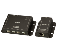 Удлинитель ATEN 4-Port USB 2.0 CAT 5 Extender (up to 50m) (UCE3250-AT-G)