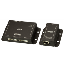 Удлинитель ATEN 4-Port USB 2.0 CAT 5 Extender (up to 50m) (UCE3250-AT-G)