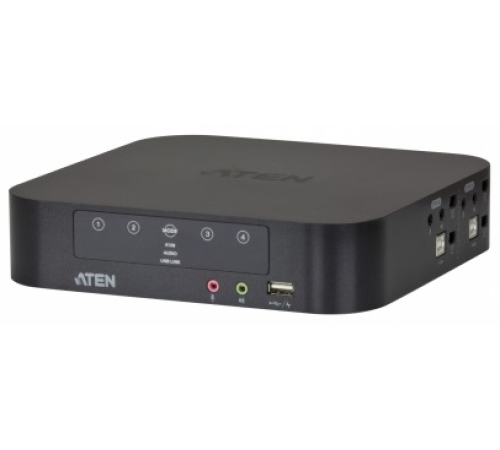 Квм перевключатель ATEN 4-Port USB3.0 4K DisplayPort Dual Display KVM switch (CS1944DP-AT-G)
