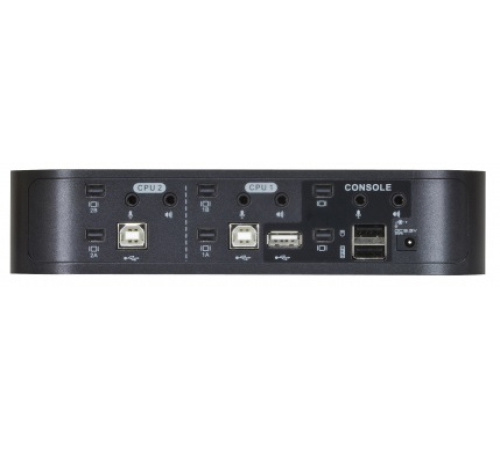 Квм перевключатель ATEN 4-Port USB3.0 4K DisplayPort Dual Display KVM switch (CS1944DP-AT-G)