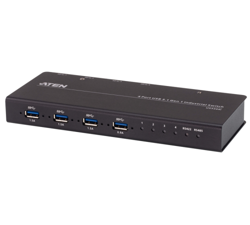 Usb коммутатор ATEN 4 x 4 USB 3.2 Gen 1 Industrial Hub Switch (US3344I-AT) Usb коммутатор ATEN 4 x 4 USB 3.2 Gen 1 Industrial Hub Switch (US3344I-AT)