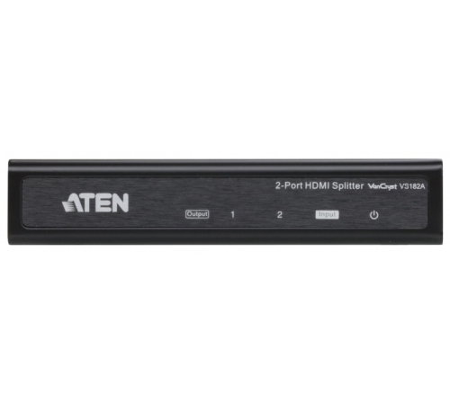 Разветвитель ATEN 2 PORT HDMI Splitter W/1,8M W/EU ADP (VS182A-A7-G)