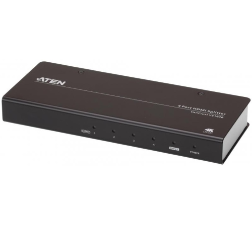 Разветвитель ATEN 4-Port True 4K HDMI Splitter (VS184B-AT-G)