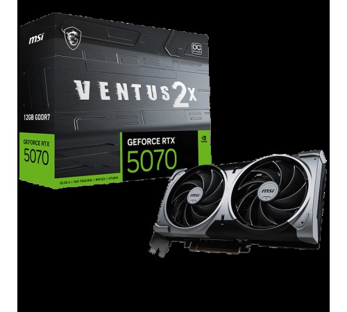 MSI PCI-E RTX 5070 12G VENTUS 2X OC MSI PCI-E RTX 5070 12G VENTUS 2X OC