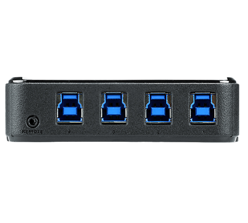 Usb переключатель ATEN 4 x 4 USB 3.2 Gen1 Peripheral Sharing Switch (US434-AT)