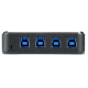Usb переключатель ATEN 4 x 4 USB 3.2 Gen1 Peripheral Sharing Switch (US434-AT)