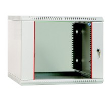 Шкаф телекоммуникационный настенный разборный 12U (600х350) дверь стекло (ШРН-Э-12.350)
