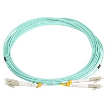 Кабель оптический Hyperline FC-D2-503-LC/PR-SC/PR-H-5M-LSZH-BK Патч-корд волоконно-оптический (шнур) MM 50/125(OM3), LC-SC, duplex, 10G, LSZH, 5м, черный