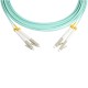 Кабель оптический Hyperline FC-D2-503-LC/PR-SC/PR-H-5M-LSZH-BK Патч-корд волоконно-оптический (шнур) MM 50/125(OM3), LC-SC, duplex, 10G, LSZH, 5м, черный