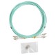 Кабель оптический Hyperline FC-D2-503-LC/PR-SC/PR-H-5M-LSZH-BK Патч-корд волоконно-оптический (шнур) MM 50/125(OM3), LC-SC, duplex, 10G, LSZH, 5м, черный