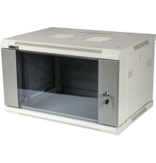 Шкаф настенный серии Pro, 15U 600x800, стеклянная дверь (TWT-CBWPG-15U-6x8-GY)