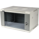 Шкаф настенный серии Pro, 12U 600x450, стеклянная дверь (TWT-CBWPG-12U-6x4-GY)