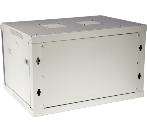 Шкаф настенный серии Pro, 12U 600x450, стеклянная дверь (TWT-CBWPG-12U-6x4-GY) Шкаф настенный серии Pro, 12U 600x450, стеклянная дверь (TWT-CBWPG-12U-6x4-GY)