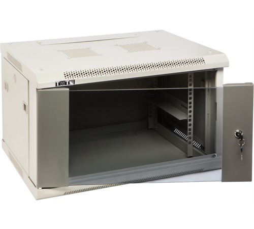 Шкаф настенный серии Pro, 12U 600x450, стеклянная дверь (TWT-CBWPG-12U-6x4-GY) Шкаф настенный серии Pro, 12U 600x450, стеклянная дверь (TWT-CBWPG-12U-6x4-GY)