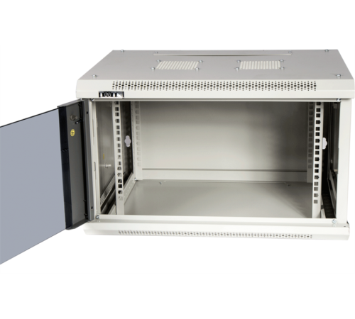 Шкаф настенный серии Pro, 12U 600x450, стеклянная дверь (TWT-CBWPG-12U-6x4-GY) Шкаф настенный серии Pro, 12U 600x450, стеклянная дверь (TWT-CBWPG-12U-6x4-GY)