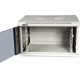 Шкаф настенный серии Pro, 12U 600x450, стеклянная дверь (TWT-CBWPG-12U-6x4-GY)