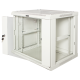 Шкаф настенный серии Pro, 4U 600x450, стеклянная дверь (TWT-CBWPG-4U-6x4-GY)