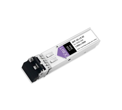 Трансивер XBIT SFP-1G-LX-02 SFP, 1.25Gb/s, 2km, 8dB, 1310nm, SMF, 2LC, DDM Трансивер XBIT SFP-1G-LX-02 SFP, 1.25Gb/s, 2km, 8dB, 1310nm, SMF, 2LC, DDM