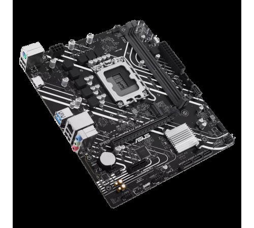 Материнская плата ASUS PRIME H610M-K D4 ARGB LGA1700 mATX 2xDDR4 PCIEx16 PCIEx1 M.2 HDMI GLAN