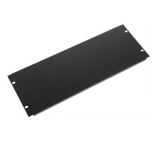 Фальшпанель в шкаф 19" 4U, цвет черный (ФП-4-9005)