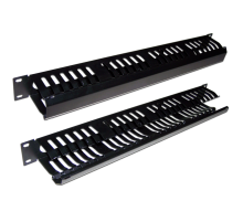 Кабельный органайзер 19" c крышкой на 24 порта, 2U (TWT-ORG/CV24-2U)