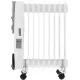 Радиатор масляный Royal Clima Siena ROR-S9-2000M 2000Вт белый/серый
