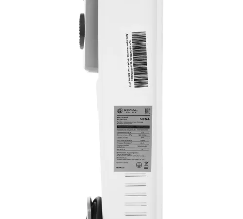 Радиатор масляный Royal Clima Siena ROR-S9-2000M 2000Вт белый/серый Радиатор масляный Royal Clima Siena ROR-S9-2000M 2000Вт белый/серый