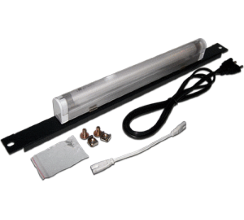 Лампа подсветки в настенный шкаф 19", 8W, белый свет, шнур 2 м (TWT-CBW-LAMP)